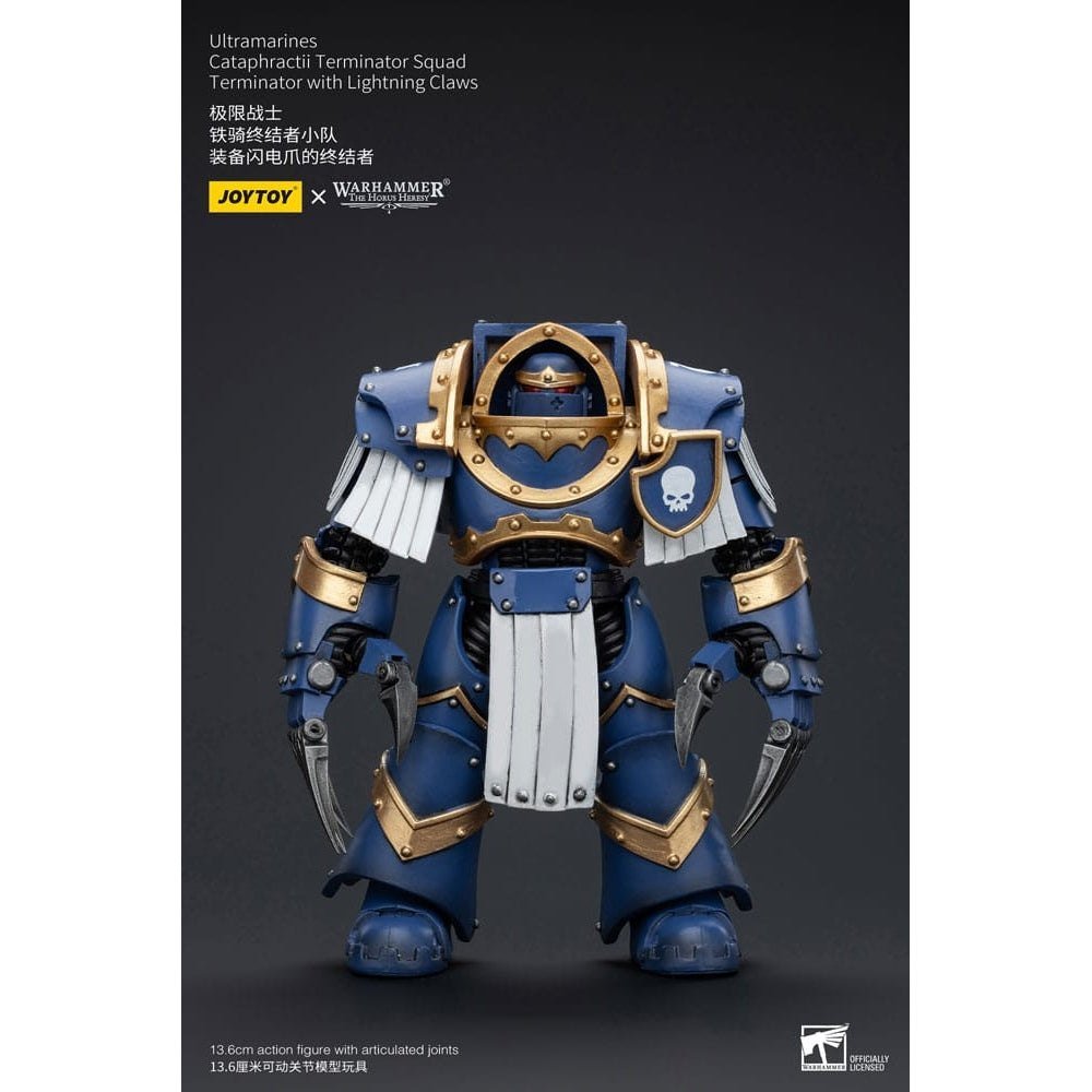 Warhammer The Horus Heresy Action Figure 1/18 Ultramarines Cataphractii Terminator Squad Terminator with Lightning Claws 14cm1