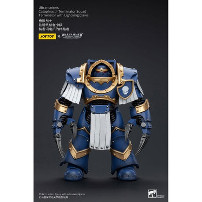 Warhammer The Horus Heresy Action Figure 1/18 Ultramarines Cataphractii Terminator Squad Terminator with Lightning Claws 14cm1