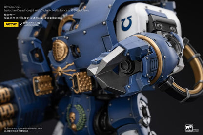 Warhammer The Horus Heresy Action Figure 1/18 Ultramarines Leviathan Dreadnought with Cyclonic Melta Lance And Siege Claws 29cm4