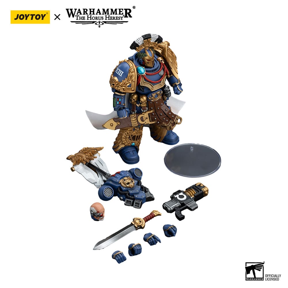 Warhammer The Horus Heresy Action Figure 1/18 Ultramarines Legion Praetor with Power Sword and Volkite Serpenta 20cm15