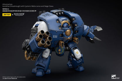 Warhammer The Horus Heresy Action Figure 1/18 Ultramarines Leviathan Dreadnought with Cyclonic Melta Lance And Siege Claws 29cm11