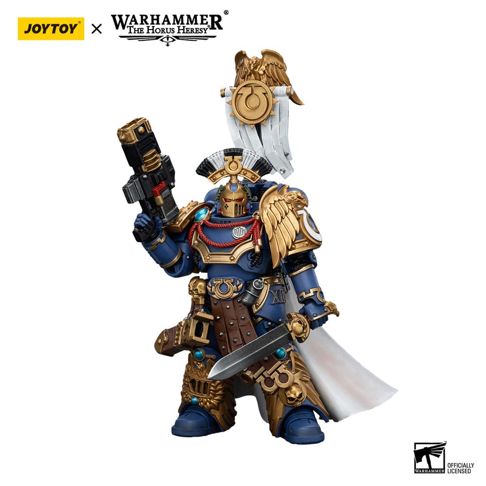 Warhammer The Horus Heresy Action Figure 1/18 Ultramarines Legion Praetor with Power Sword and Volkite Serpenta 20cm13