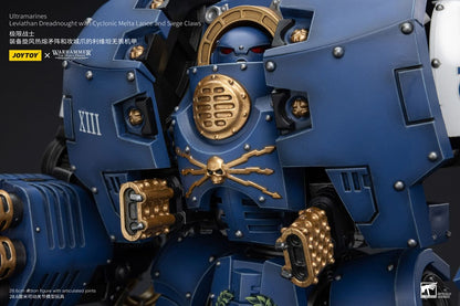 Warhammer The Horus Heresy Action Figure 1/18 Ultramarines Leviathan Dreadnought with Cyclonic Melta Lance And Siege Claws 29cm3