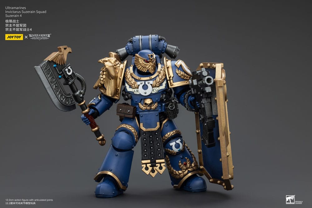Warhammer The Horus Heresy Action Figure 1/18 Ultramarines Invictarus Suzerain Squad Suzerain 4 12cm7