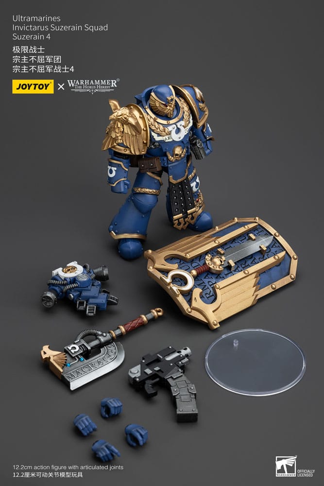 Warhammer The Horus Heresy Action Figure 1/18 Ultramarines Invictarus Suzerain Squad Suzerain 4 12cm8
