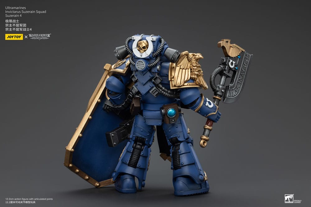 Warhammer The Horus Heresy Action Figure 1/18 Ultramarines Invictarus Suzerain Squad Suzerain 4 12cm3