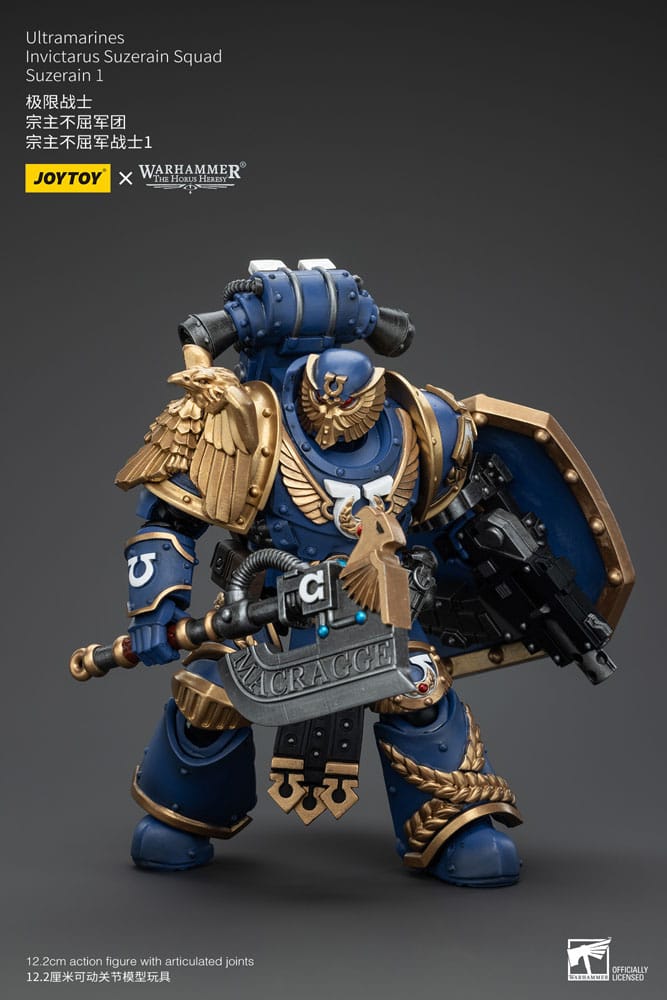 Warhammer The Horus Heresy Action Figure 1/18 Ultramarines Invictarus Suzerain Squad Suzerain 1 12cm5