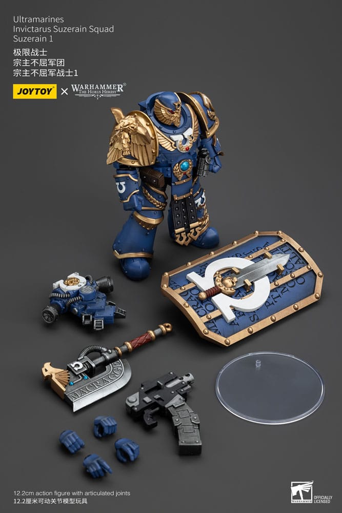 Warhammer The Horus Heresy Action Figure 1/18 Ultramarines Invictarus Suzerain Squad Suzerain 1 12cm8
