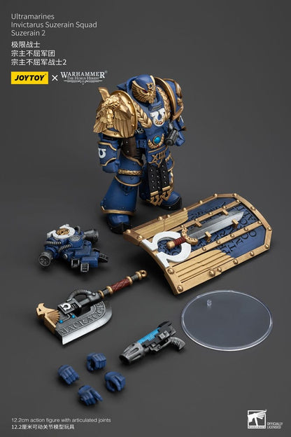 Warhammer The Horus Heresy Action Figure 1/18 Ultramarines Invictarus Suzerain Squad Suzerain 2 12cm9