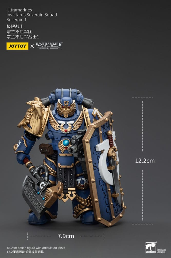 Warhammer The Horus Heresy Action Figure 1/18 Ultramarines Invictarus Suzerain Squad Suzerain 1 12cm9
