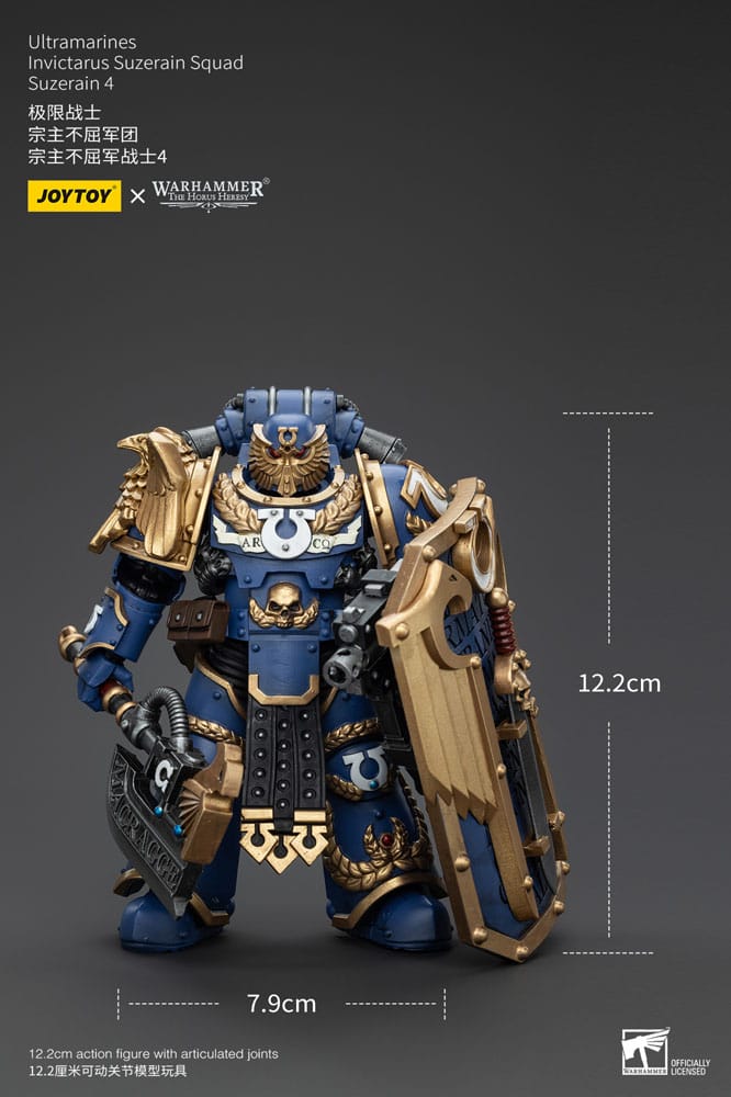 Warhammer The Horus Heresy Action Figure 1/18 Ultramarines Invictarus Suzerain Squad Suzerain 4 12cm9