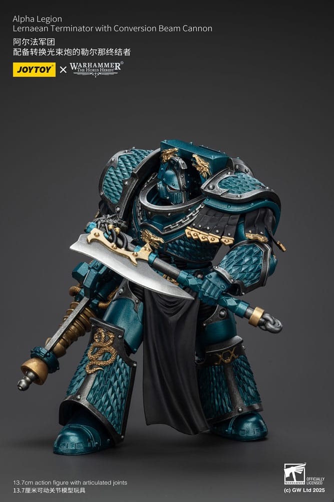 Warhammer The Horus Heresy Action Figure Alpha Legion Lernaean Terminator with Conversion Beam Cannon 20cm7
