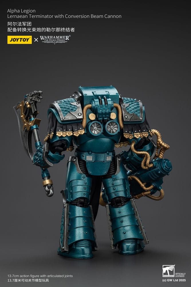 Warhammer The Horus Heresy Action Figure Alpha Legion Lernaean Terminator with Conversion Beam Cannon 20cm5