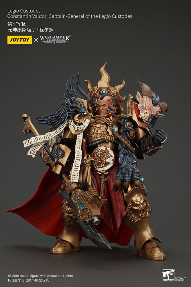Warhammer The Horus Heresy Action Figure Legio Custodes Constantin Valdor Captain-General of the Legio Custodes 25cm10