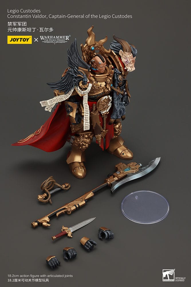 Warhammer The Horus Heresy Action Figure Legio Custodes Constantin Valdor Captain-General of the Legio Custodes 25cm3