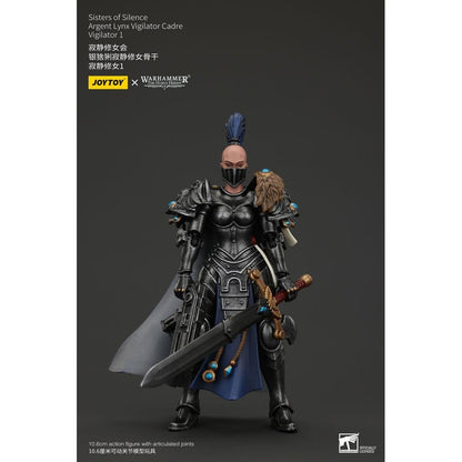 Warhammer The Horus Heresy Action Figure Sisters of Silence Argent Lynx Vigilator Cadre Vigilator 1 19cm1