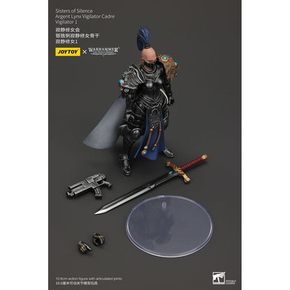 Warhammer The Horus Heresy Action Figure Sisters of Silence Argent Lynx Vigilator Cadre Vigilator 1 19cm2