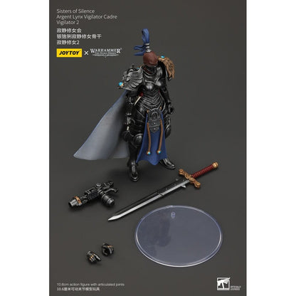 Warhammer The Horus Heresy Action Figure Sisters of Silence Argent Lynx Vigilator Cadre Vigilator 2 19cm2