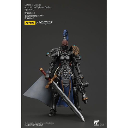 Warhammer The Horus Heresy Action Figure Sisters of Silence Argent Lynx Vigilator Cadre Vigilator 2 19cm1