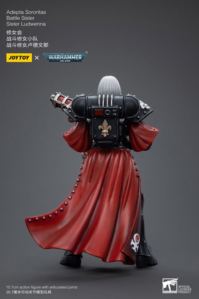 Warhammer 40k Action Figure 1/18 Adepta Sororitas Battle Sister Sister Ludwenna 10cm6
