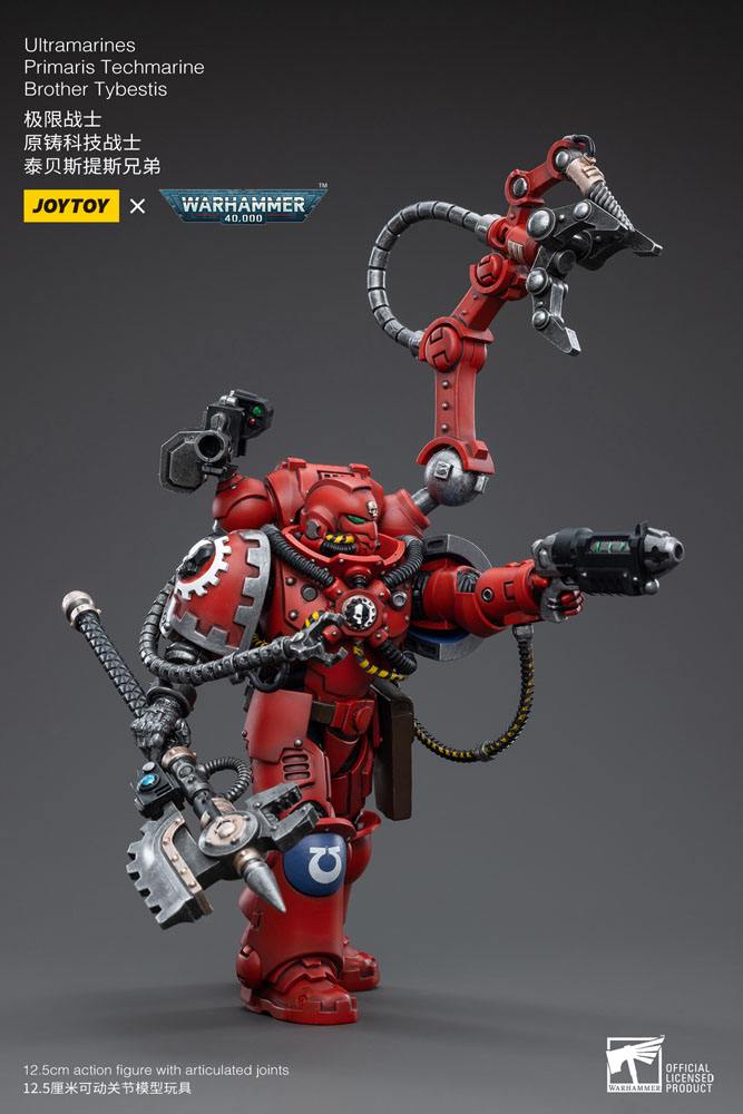 Warhammer 40k Action Figure 1/18 Ultramarines Primaris Techmarine Brother Tybestis 12cm11