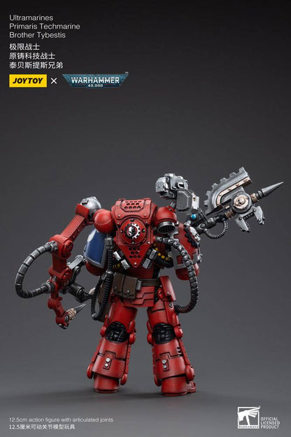 Warhammer 40k Action Figure 1/18 Ultramarines Primaris Techmarine Brother Tybestis 12cm4