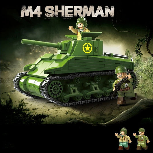 WW2 USA Army M4 Sherman Tank (Mini)1