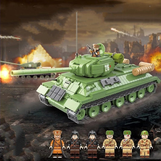 WW2 Soviet T-34 Tank (Model 1942)1