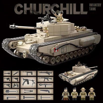 WW2 British Churchill Mk IV "Infantry Tank"2
