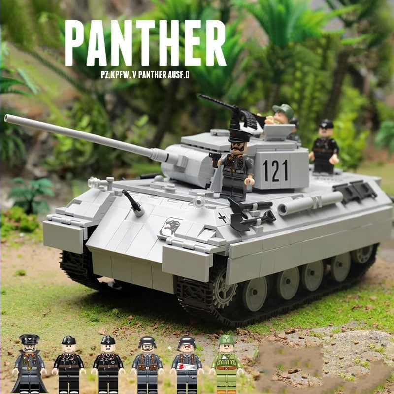 WW2 Panther AUSF.D Medium Tank7