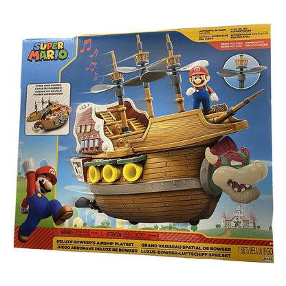 World of Nintendo Super Mario Playset Bowser's Airship Deluxe5