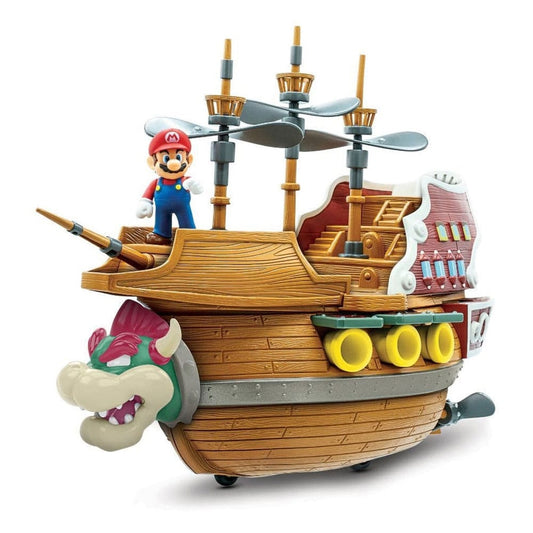 World of Nintendo Super Mario Playset Bowser's Airship Deluxe1