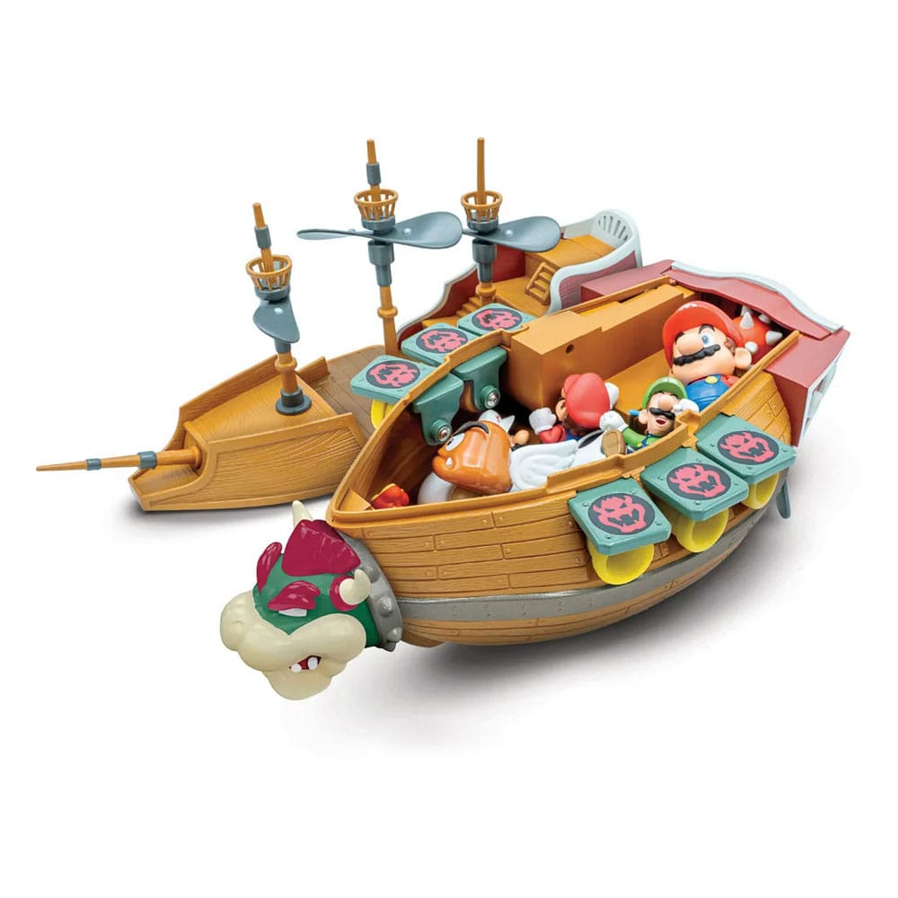 World of Nintendo Super Mario Playset Bowser's Airship Deluxe2