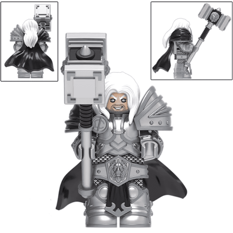 Arthas Menethil Custom World of Warcraft Minifigure1
