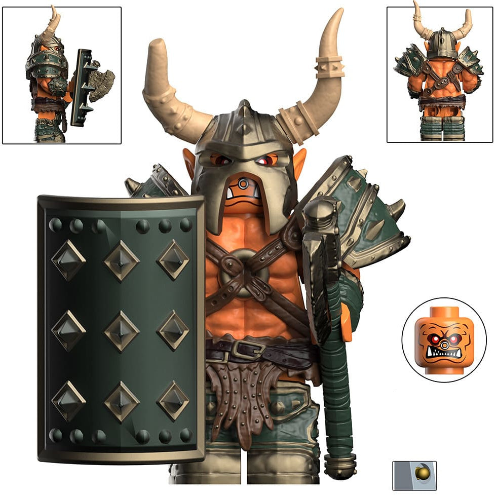 Orc Custom World of Warcraft Minifigure1
