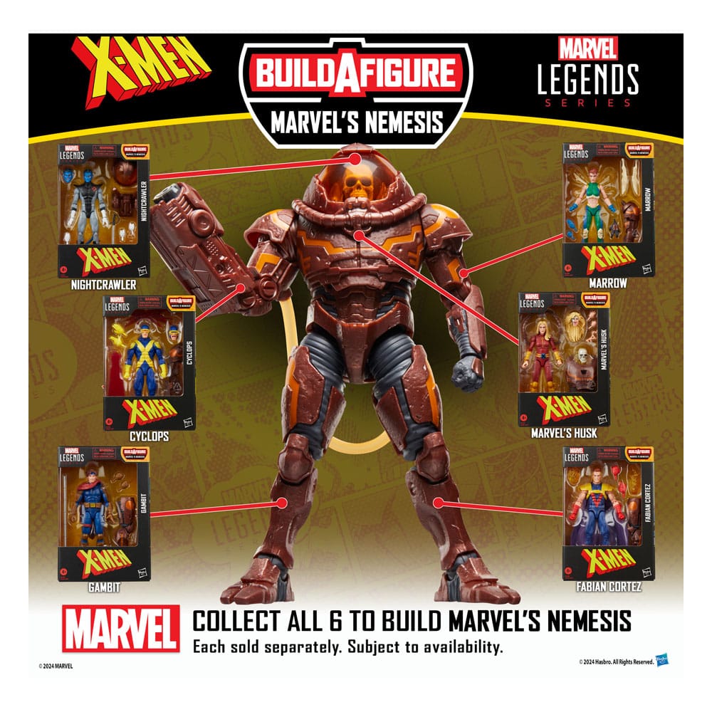 X-Men Marvel Legends Action Figure Marvel's Husk (BAF: Marvel's Nemesis) 15cm18