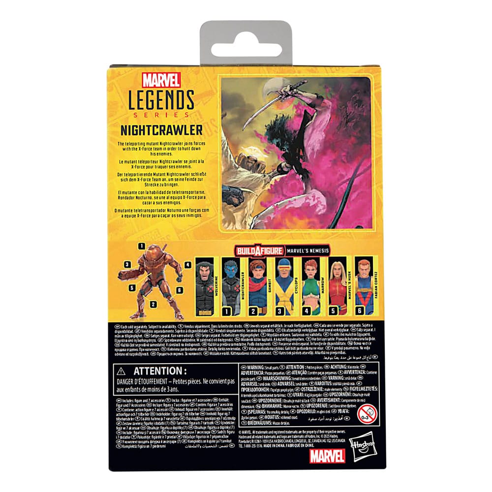 X-Men Marvel Legends Action Figure Nightcrawler (BAF: Marvel's Nemesis) 15cm10