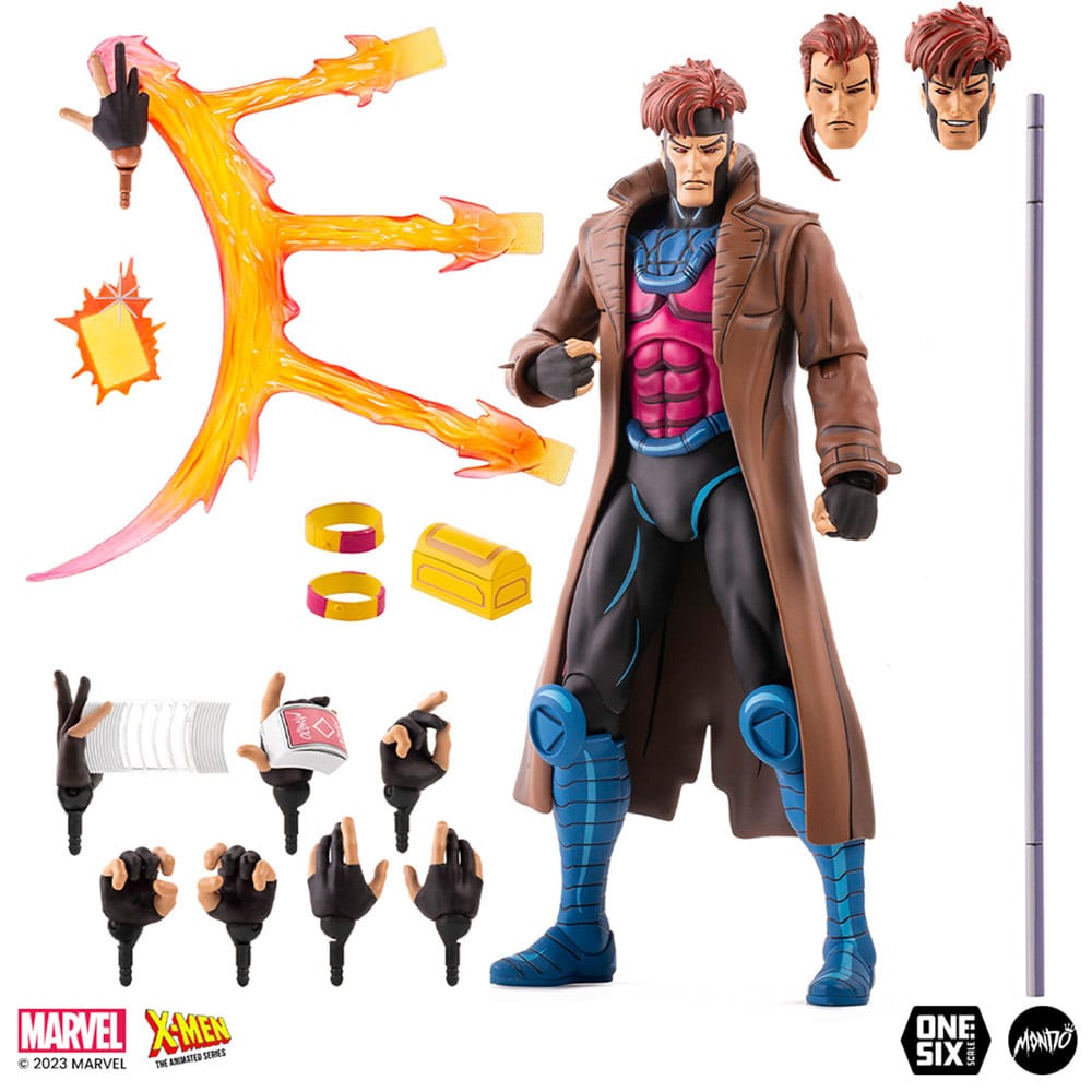 X-Men: The Animated Series Action Figure 1/6 Gambit 30cm2