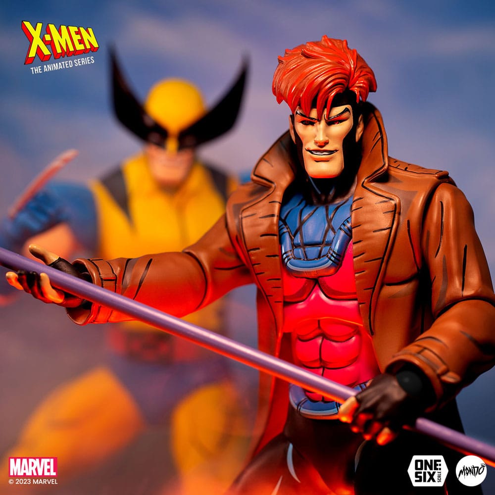 X-Men: The Animated Series Action Figure 1/6 Gambit 30cm13