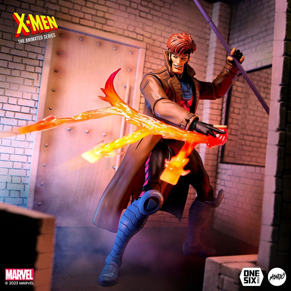 X-Men: The Animated Series Action Figure 1/6 Gambit 30cm6
