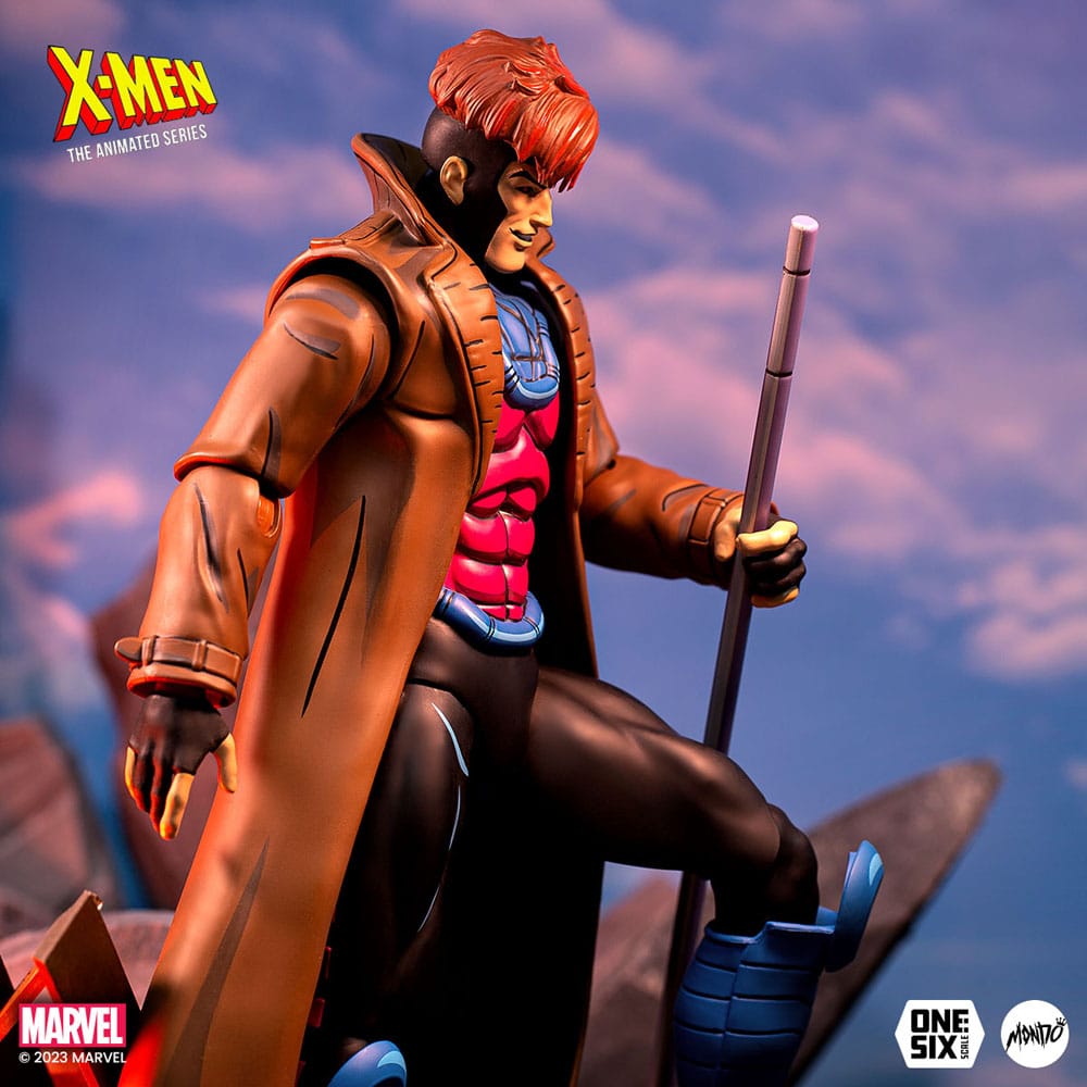 X-Men: The Animated Series Action Figure 1/6 Gambit 30cm11
