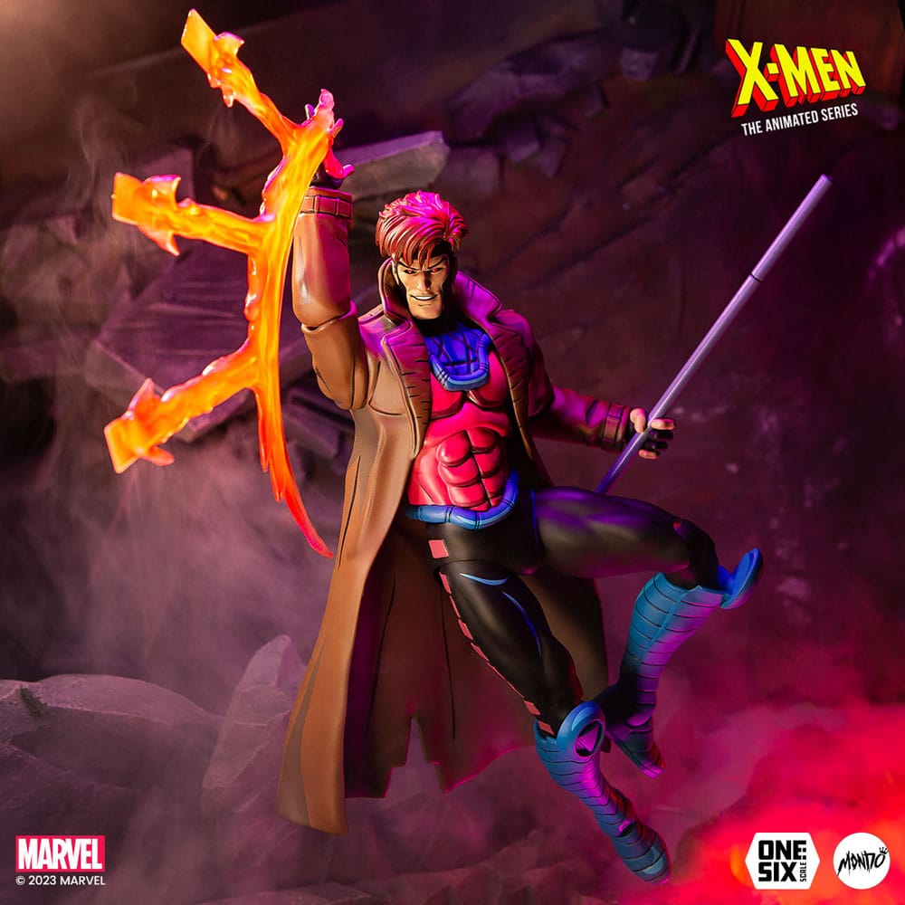 X-Men: The Animated Series Action Figure 1/6 Gambit 30cm5