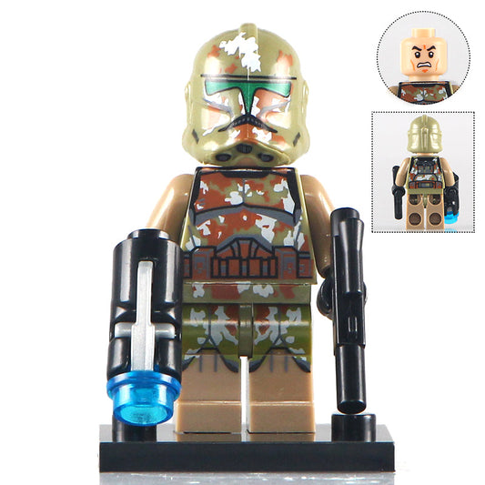 Kashyyyk Commander Clone Trooper Star Wars Minifigure1