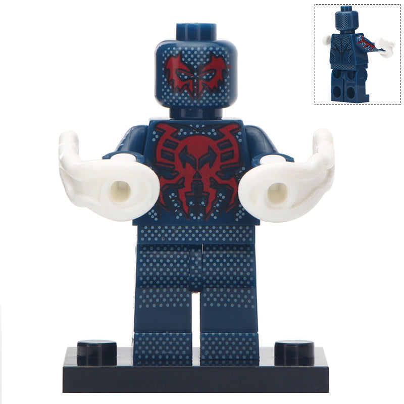 Spider-Man 2099 Custom Marvel Superhero Minifigure1