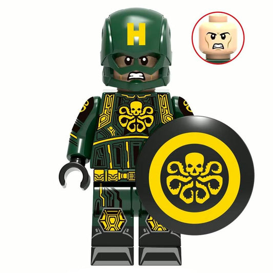 Steve Rogers Hydra Custom Marvel Superhero Minifigure1