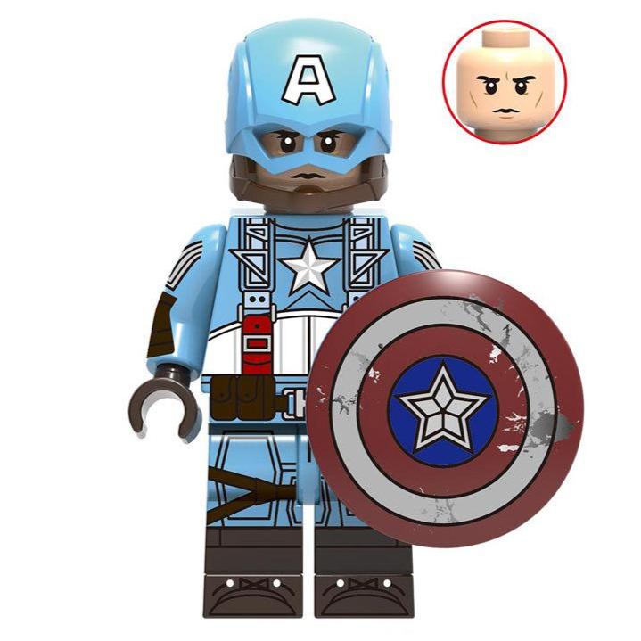 Captain America Custom Marvel Superhero Minifigure1