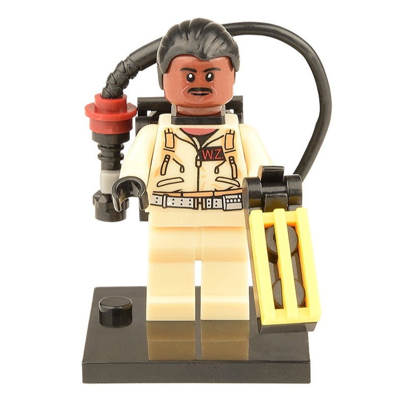 Winston Zeddemore from Ghostbsuters Custom Minifigure1
