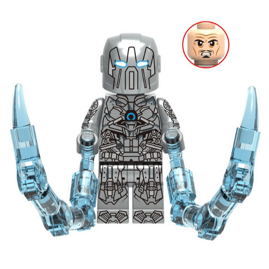 Whiplash MK II Custom Marvel Superhero Minifigure