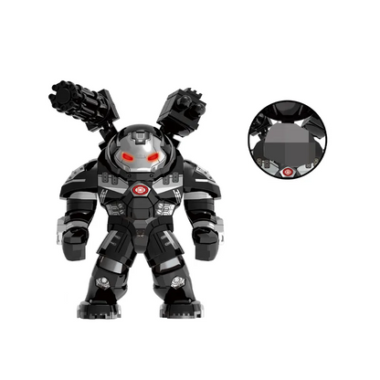 War Machine Hulkbuster Iron Man Marvel Superhero Minifigure7