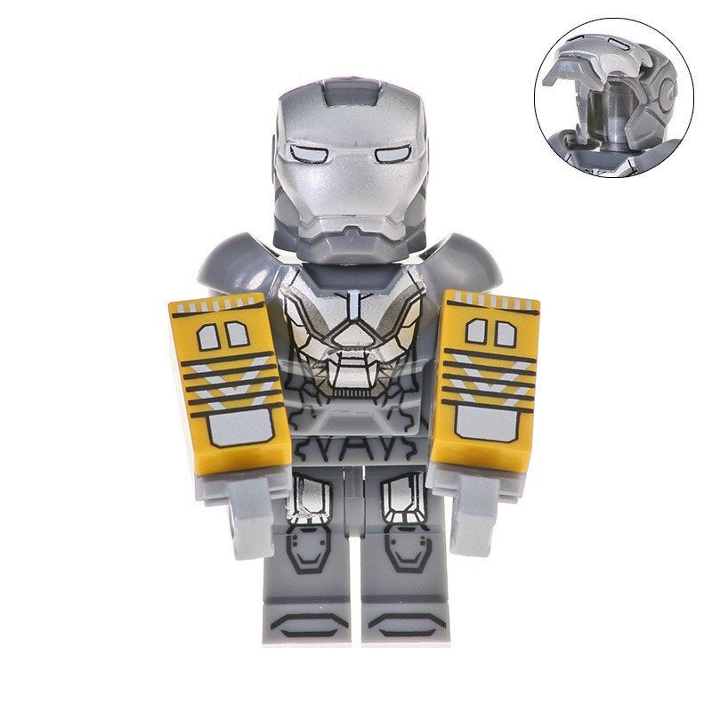 Iron Man Mark 25 Striker Marvel Superhero Minifigure3